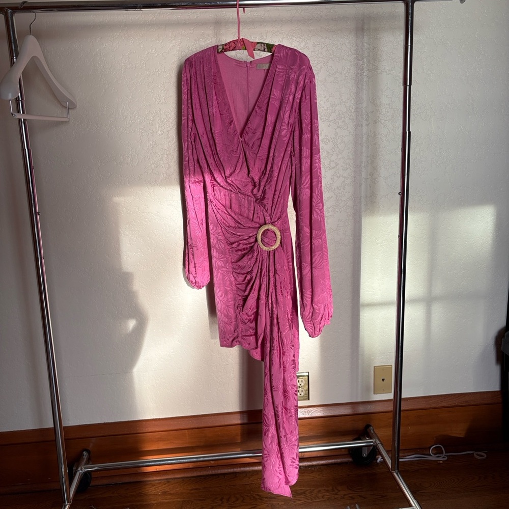 Wayf Pink Mini Dress